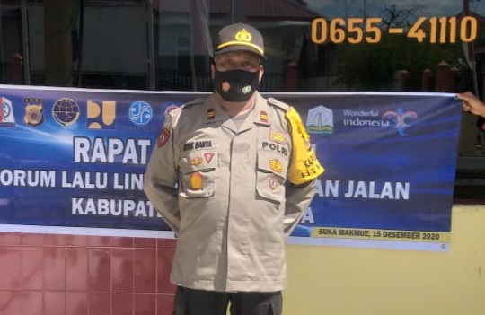 Operasi Lilin Seulawah 2020, Kapolsek Seunagan Himbau Masyarakat Tetap Jaga Kamtibmas