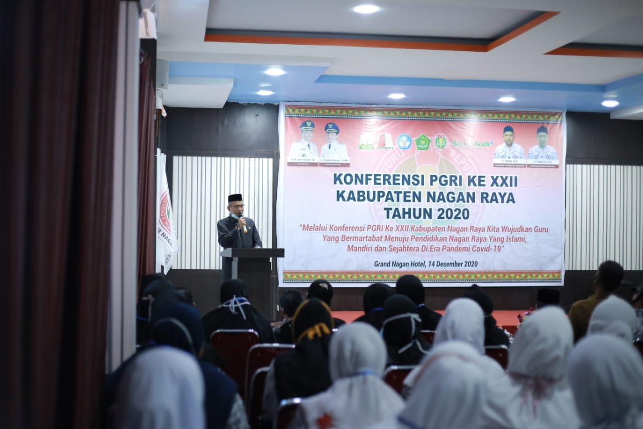 PGRI Nagan Raya gelar Kofrensi Ke XXII