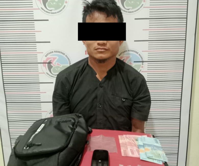 Polres Nagan Raya Amankan Dua Pelaku Penyalahgunaan Narkoba