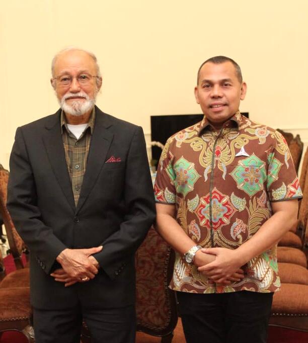 Ketua Demokrat Aceh Silaturahmi ke Wali Nanggroe