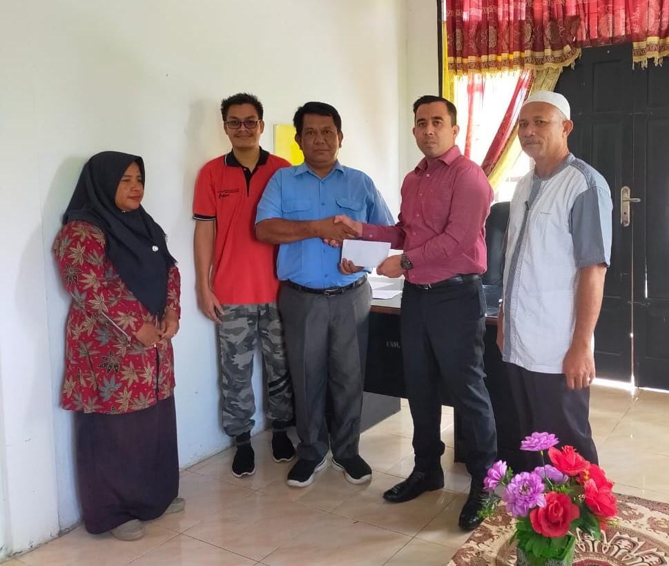 PT Kallista Alam Salurkan Donasi untuk Diki Fadillah Penderita Hidrosefalus