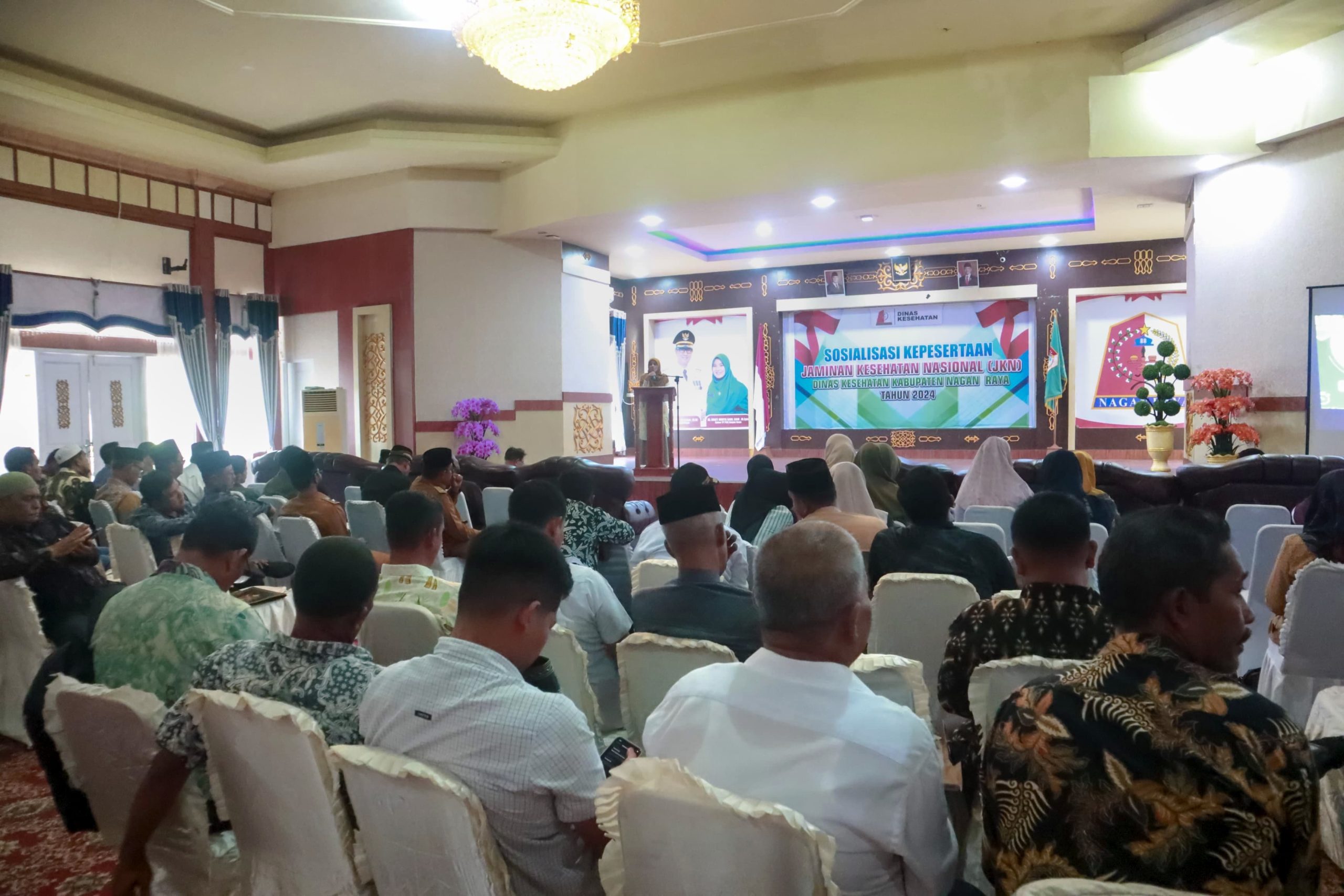 Dinkes Nagan Raya Selenggarakan Sosialisasi Kepesertaan JKN