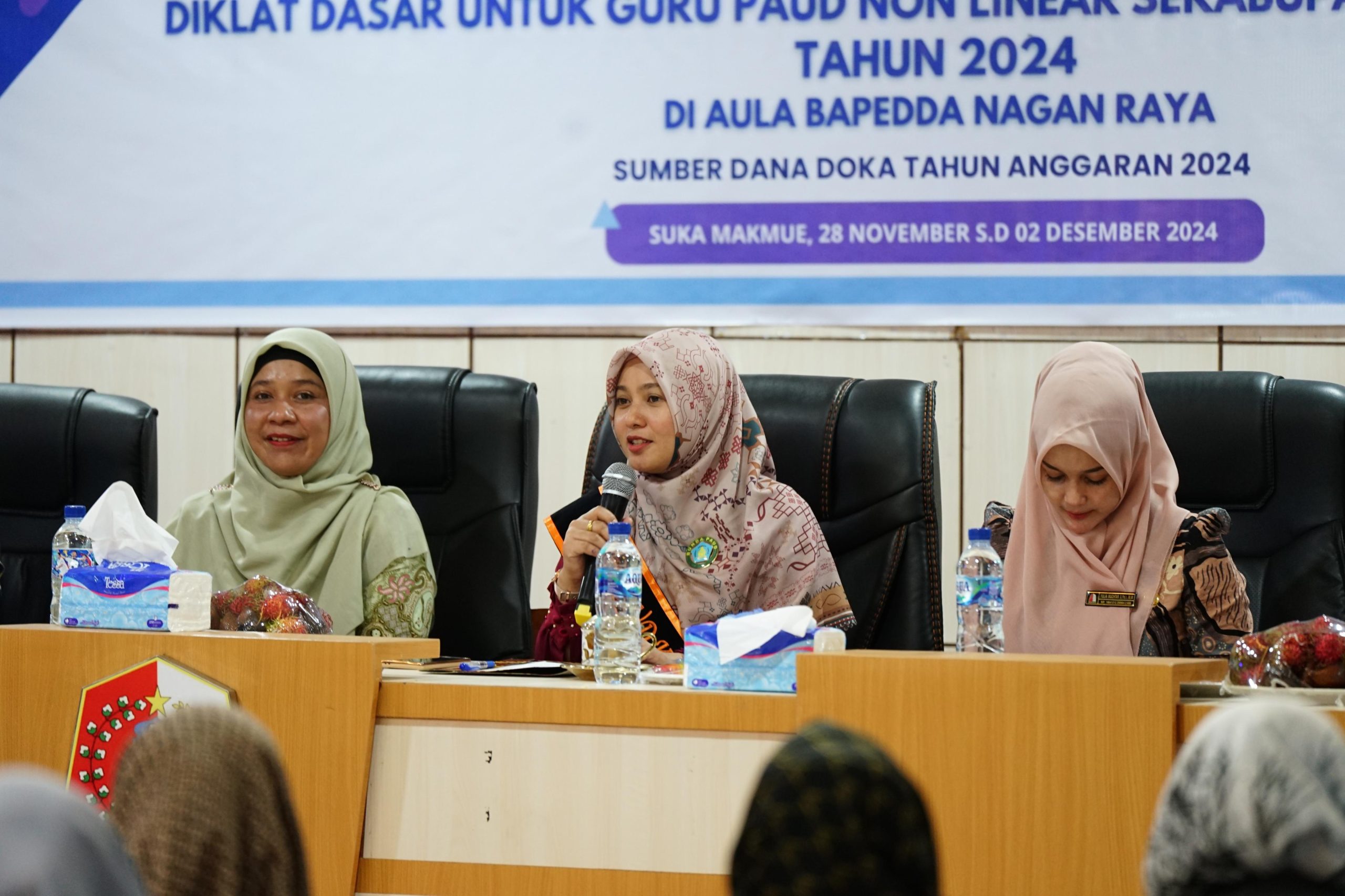 Disdik Nagan Raya Tingkatkan Mutu PAUD Melalui Diklat Guru Non Linear