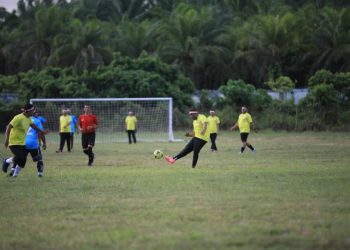 Pertandingan Persahabatan Forkopimda dan DPRK Nagan Raya, Meriahkan HUT ke-80 RI