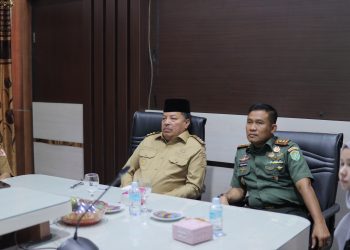 Bupati Nagan Raya Ikuti Rakor Pengendalian Inflasi dan Sosialisasi Sekolah Rakyat 2025