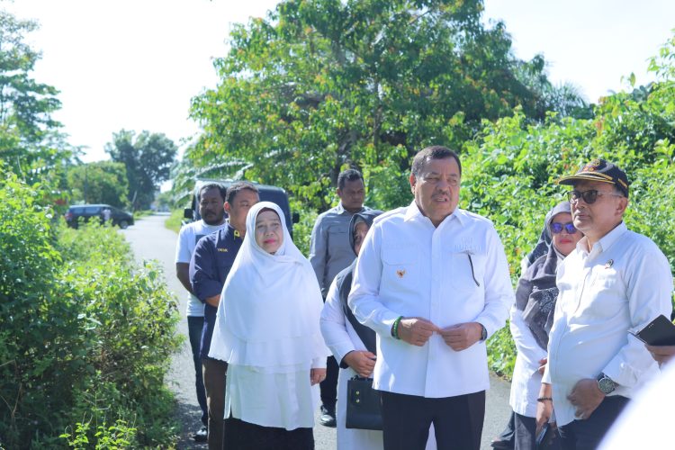 Bupati Nagan Raya Tinjau Lokasi Rencana Pembangunan Sekolah Rakyat di Cot Kuta