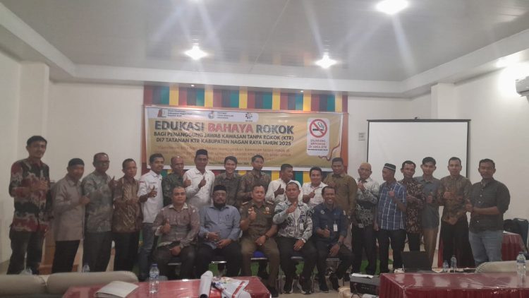 Dinkes Nagan Raya gelar Edukasi Bahaya Rokok Terhadap Penanggungjawab KTR