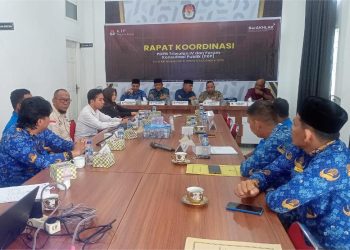 KIP Nagan Raya gelar Rapat Koordinasi PDPB Triwulan IV dan FKP