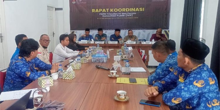 KIP Nagan Raya gelar Rapat Koordinasi PDPB Triwulan IV dan FKP