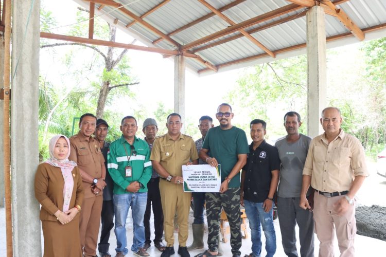 Pemkab Nagan Raya Dorong CSR PT BEL untuk berdayakan UKM, kali ini Usaha Paving Block dan Batako