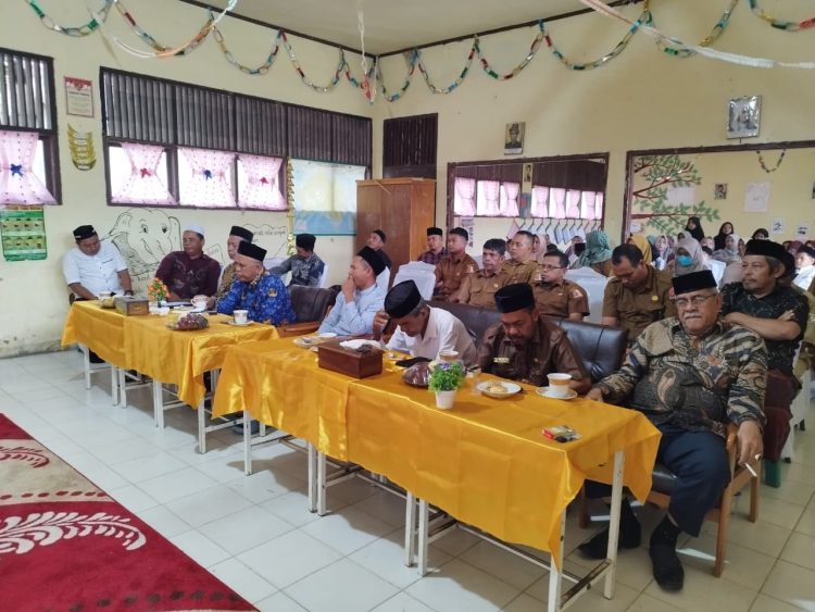 SDN Alue Siron gelar Maulid Perdana di Sekolah Bersama Wali Murid