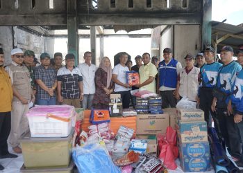 Wabup Raja Sayang Kunjungi Korban Kebakaran di Gampong Parom