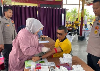 Personel Brimob Batalyon C Pelopor Jalani Pemeriksaan Kesehatan Berkala