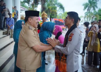 Bupati TRK Sambut Kunjungan Silaturahmi Kapolda Aceh di Nagan Raya