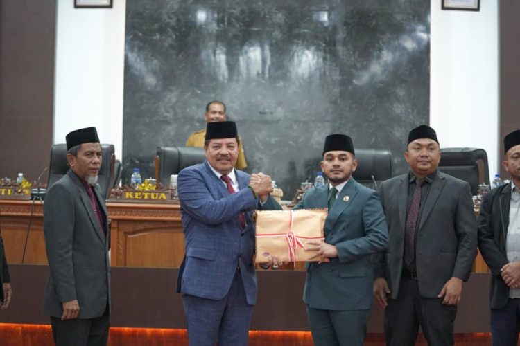 DPRK Nagan Raya Sahkan KUA-PPAS APBK Nagan Raya Tahun Anggaran 2026