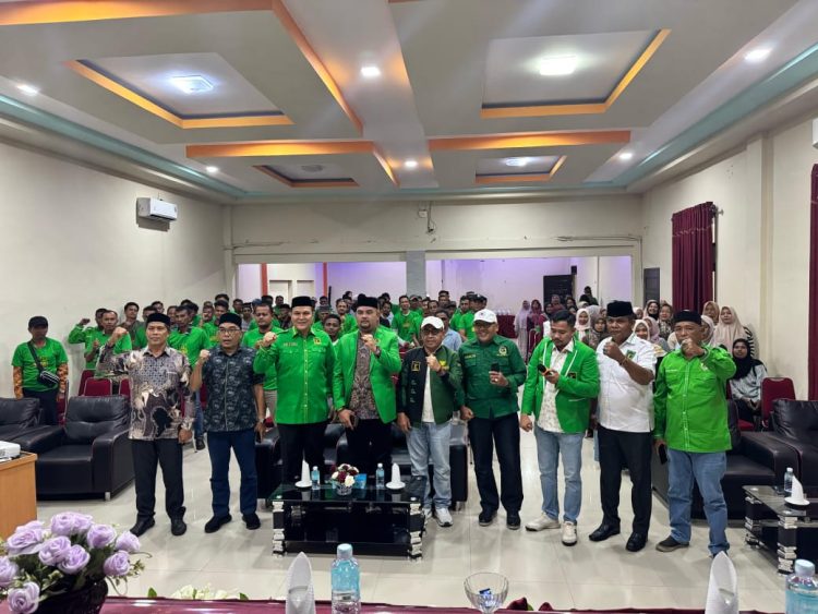 Kader PPP Sambut Ketua Umum dengan Meriah di Nagan Raya