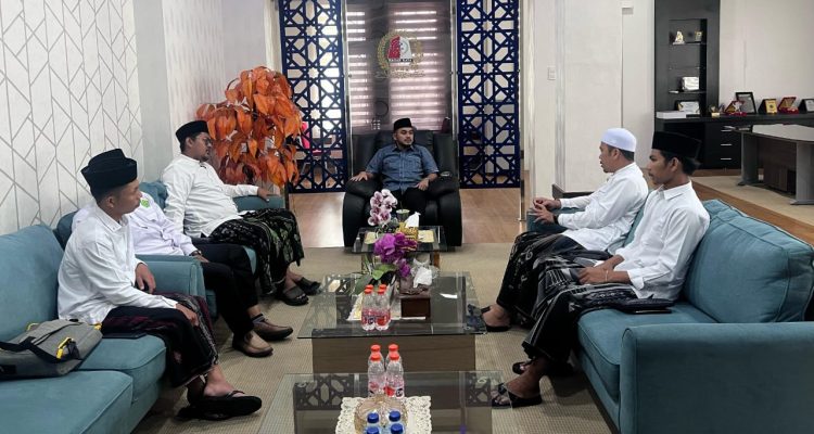 Ketua DPRK Nagan Raya Terima Kunjungan dari Persatuan Guru Nahdlatul Ulama