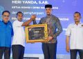 Ketua Komisi I DPRK Nagan Raya, Heri Yanda Raih Penghargaan Sebagai Promotor Muda Peduli Ekonomi Rakyat