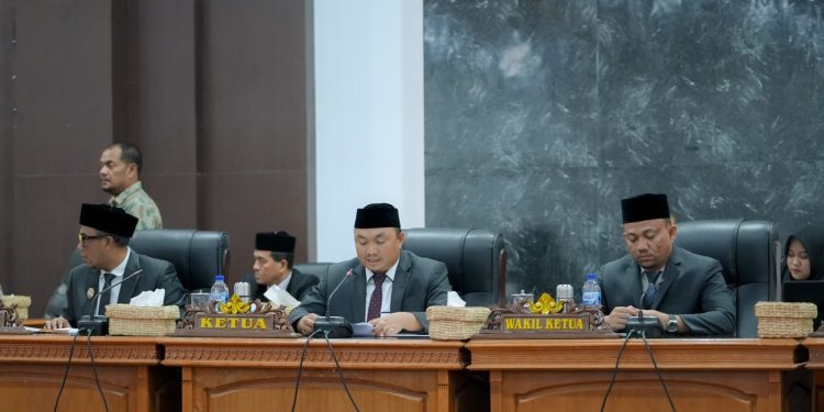 DPRK Nagan Raya Gelar Rapat Paripurna ke-3 Masa Persidangan I Tahun Sidang 2025-2026