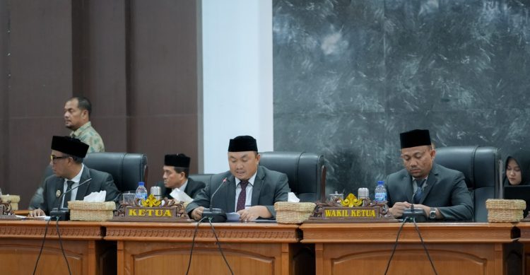 DPRK Nagan Raya Gelar Rapat Paripurna ke-3 Masa Persidangan I Tahun Sidang 2025-2026
