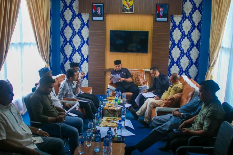 Sambangi Inspektorat, Tim Pansus LKPJ : Audit Dana Desa Harus Setiap Tahun