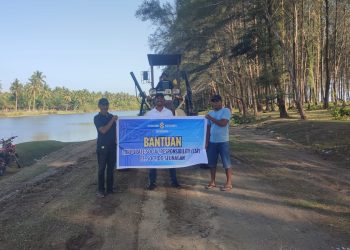 PT Socfindo Seunagan Perbaiki Jalan Rusak Sepanjang 3.100 Meter di Nagan Raya