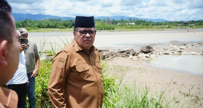 Respon Keluhan Petani, Bupati TRK Instruksikan Rehabilitasi Irigasi Lung Tiga
