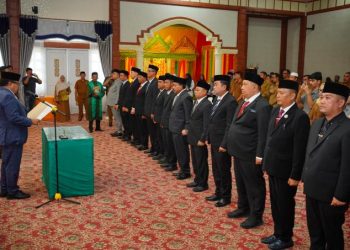 13 JPT Pratama Dilantik, Bupati TRK Minta Tempati Rumah Dinas