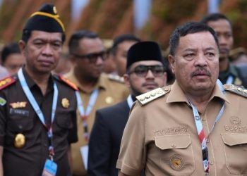 Bupati TRK Pimpin Forkopimda Nagan Raya Hadiri Rakornas Pemerintah di SICC