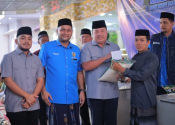 Hadiri Buka Puasa Bersama KNPI, Bupati TRK Ajak Pemuda Kompak Majukan Daerah