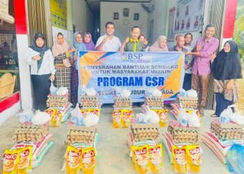 BSP Salurkan Sembako dari Program CSR