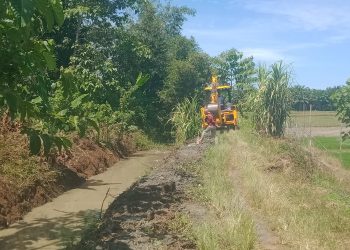 PT Socfindo Seunagan Bantu Pembersihan Akses Irigasi Petani