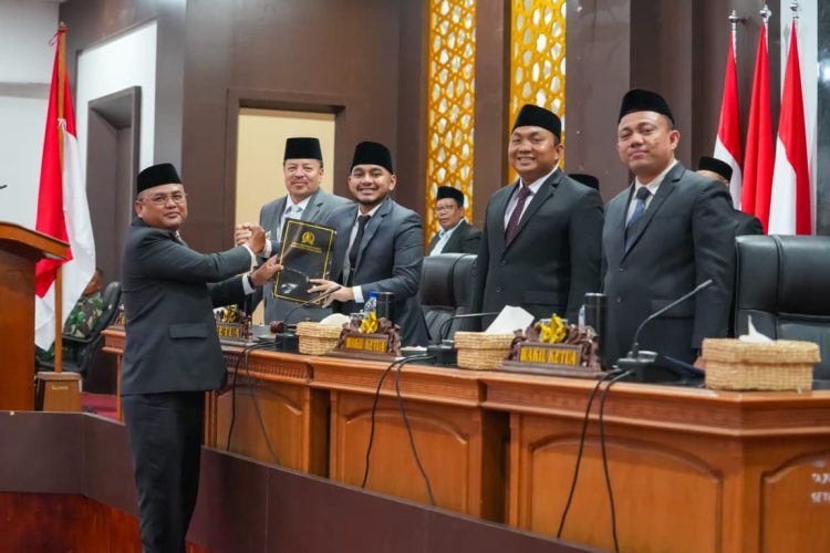 DPRK Nagan Raya Sahkan Rancangan Qanun Perubahan APBK 2026