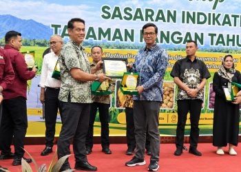 DTPHP Nagan Raya Raih Peringkat I pada Workshop Sasaran Indikatif Tanaman Pangan Tahun 2027 se-Aceh