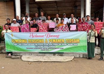 PT Socfindo Kebun Seunagan Salurkan Beasiswa untuk 100 Siswa dan Mahasiswa di Nagan Raya